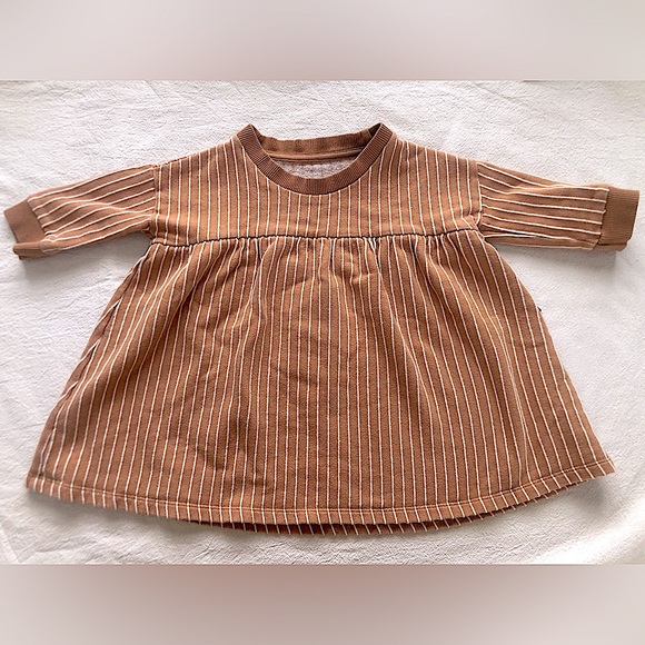 Monkind 6-12m Organic cotton Oversized Sweatdress - Picture 2 of 7